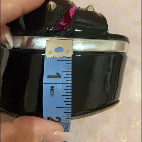 Paruolo 🇦🇷Wedges 🖤Black pattern leather 6 - Picture 8 of 8